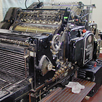 Heidelberg OHZ Buchdruckmaschine